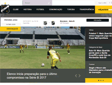 Tablet Screenshot of abcfc.com.br